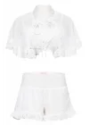 Alba Pelerin Top & Şort Takım