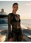 Muse Transparan Üst & Pantolon Takım