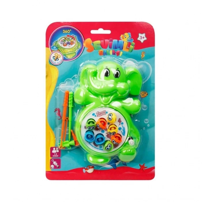 02371 Sevimli Balıkçı Kurmalı Balık Tutma Oyunu -Sunman