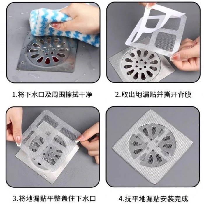 10 lu Banyo Gider Süzgeci, Sineklik Tamir Kiti (5047)