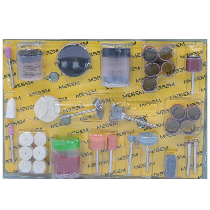 105 Parça Metal Zımpara Gravür Taşlama Oyma Seti Kalıpçı Takımı (5047)