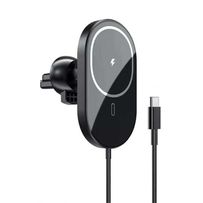 15w Mıknatıslı Takılabilen Hızlı Şarj Tüm Cihaz Ve Araçlara Uyumlu Araç İçi Şarj Cihazı