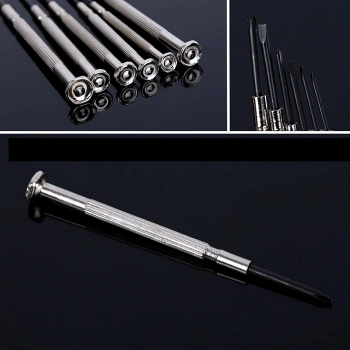 16 Parça Hassas Tornavida Seti Saatçi ve Telefoncu Tornavidası (5047)