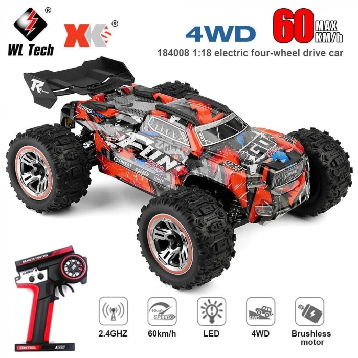 184008 1 18 WL TOYS ELEKTRİKLİ BRUS