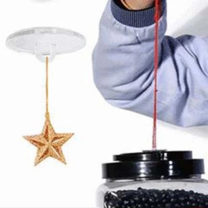 20 Adet Şeffaf Yuvarlak 3 Cm Çaplı Güçlü Disk Yapışkanlar (5047)