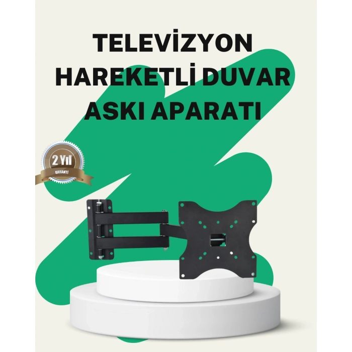 Mey İthalat® 22–49 İnç TV Uyumlu Hareketli Duvar Askı Aparatı