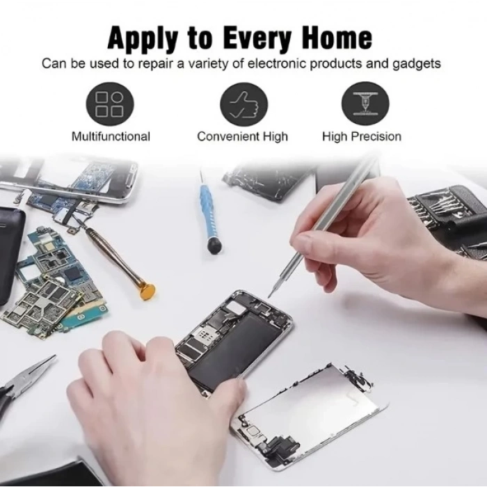 25 Parça Çok Fonksiyonlu Has Tornavida Seti