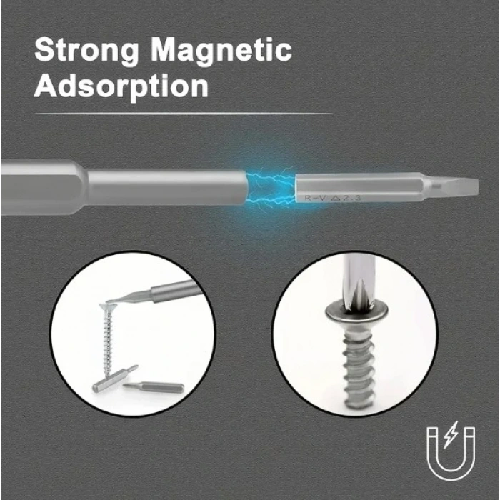 25 Parça Çok Fonksiyonlu Hassas Tornavida Seti (5047)