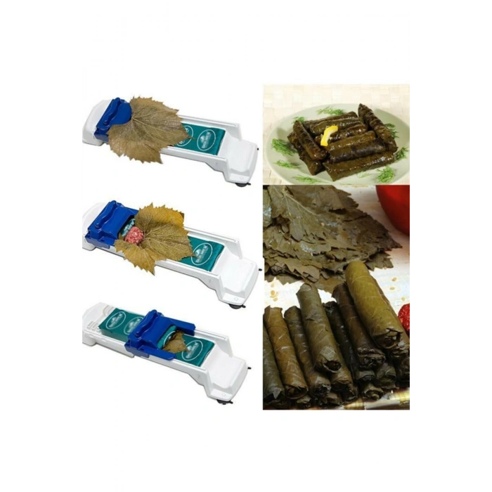 3 Kademeli Kalınlık Ayarlı Pratik Yaprak Sarma Makinesi (5047)