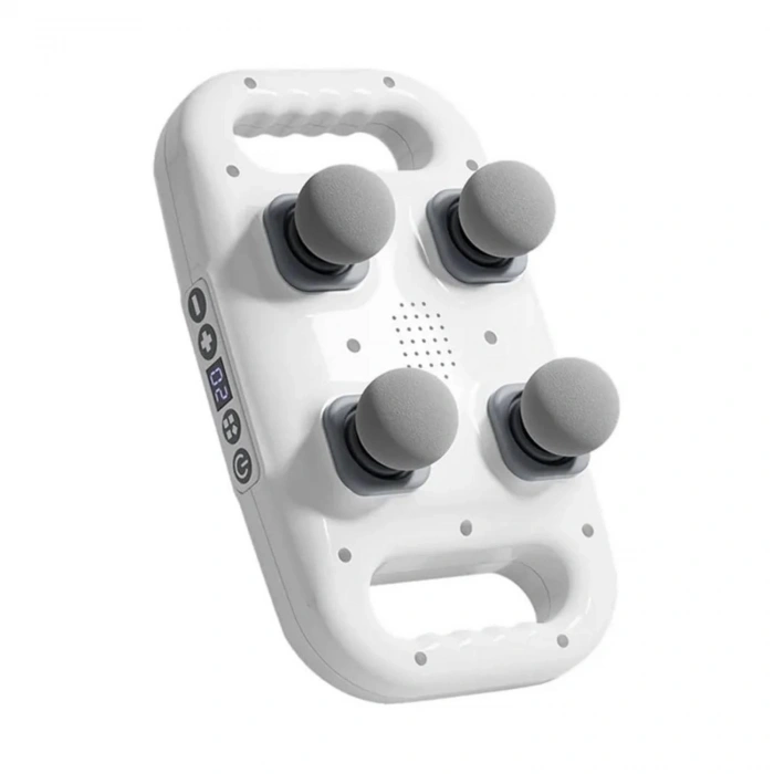 4 Başlıklı Masaj Sı - Ergonomik Derin Doku Sırt Ve Boyun Masaj Aleti Ağrı Ve Sızı Giderici