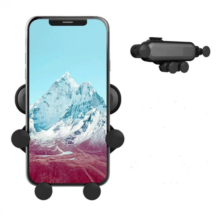 4 Nokta Destekli Araç İçi Cep Telefonu Sabitleyici Tutucu Aparat (5047)