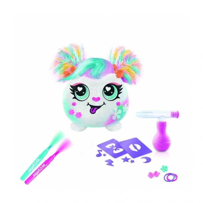 Mey İthalat® 45539 HOBİ SET AIRBRUSH PLUSH HAIR IFFIC MINI 3R