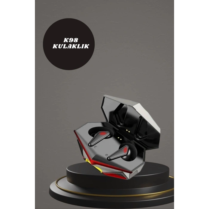 Mey İthalat® 7 Kordonlu Akıllı Saat Ve Oyuncu Kulaklığı Bluetooth Bağlantılı Android ve İOS Uyumlu