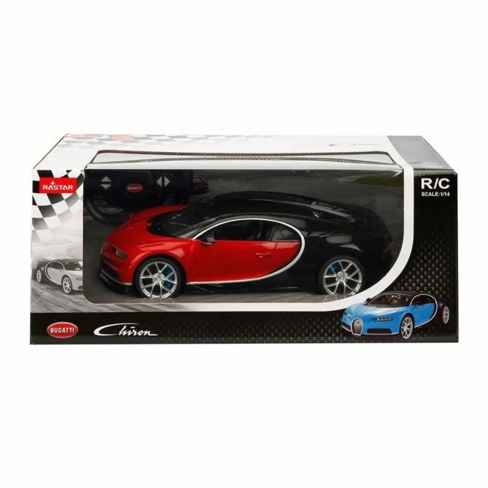Mey İthalat® 75700 Rastar Bugatti Chiron Uzaktan Kumandalı Araba 1:14 Ölçek