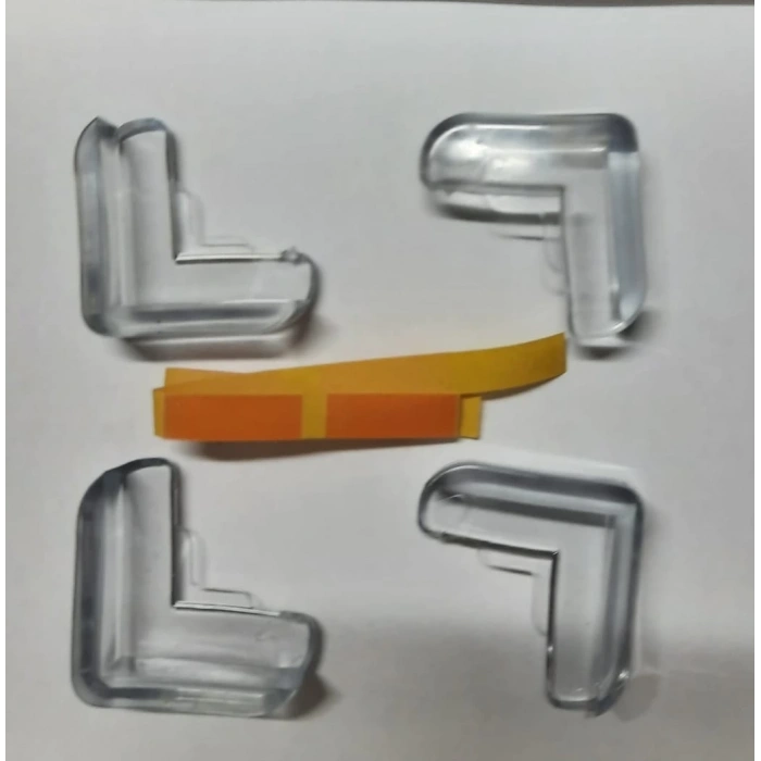 8 Lİ Masa Sehpa Köşe Koruyucu Silikon- Çocuk Koruma Aparatı (5047)