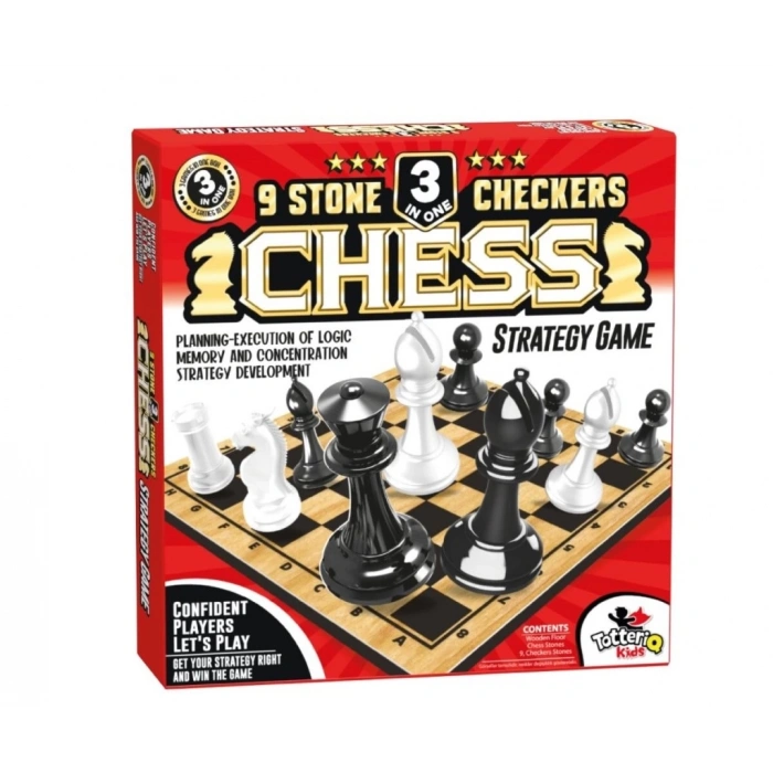 8225 SATRANÇ 9 TAŞ DAMA