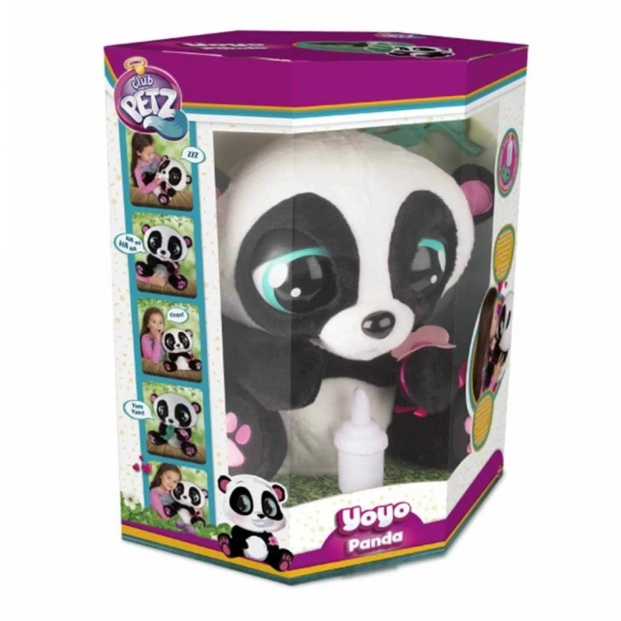 Mey İthalat® 9519 Yoyo Panda İnteraktif Peluş -