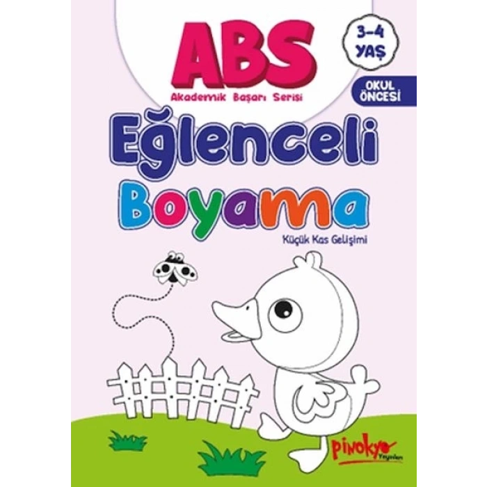 ABS 3-4 Yaş Eğlenceli Boyama