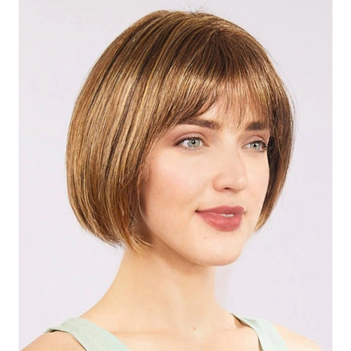 Açık Kahverengi Küt Parti Peruk Küt Saç (5047)