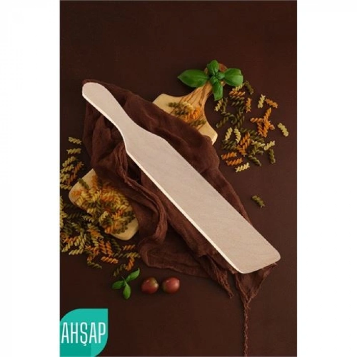 Ahşap Bisleç Çevirgeç Doğal Gürgen Ağacı 720582