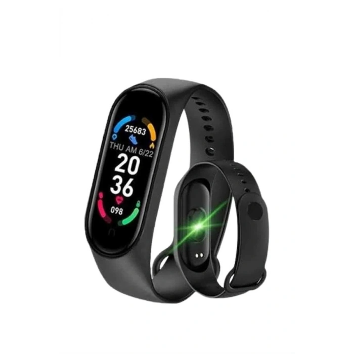 Mey İthalat® Akıllı Bileklik Android ve İOS Uyumlu Bildirim ve Çağrı Görme Spor Takibi