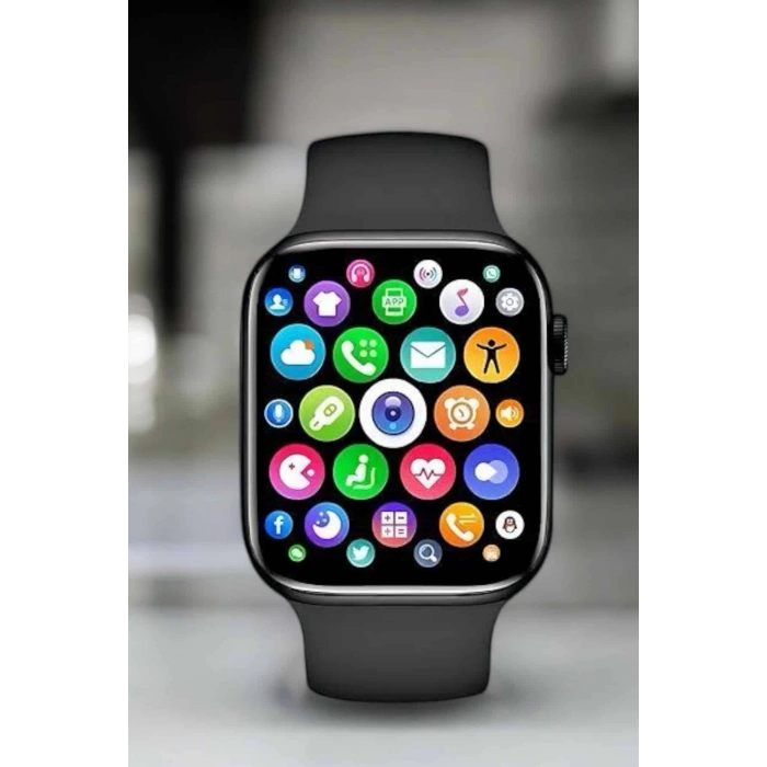 Mey İthalat® Akıllı Saat Amoled Ekran Yeni Nesil Bluetooth Bağlantılı