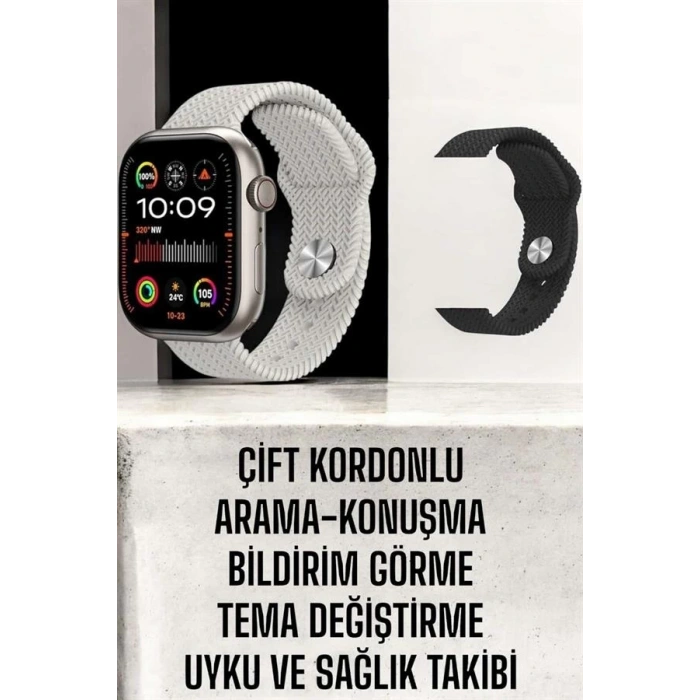 Mey İthalat® Akıllı Saat Yeni Nesil GPS Özelliği NFC Ve Uyku Takibi
