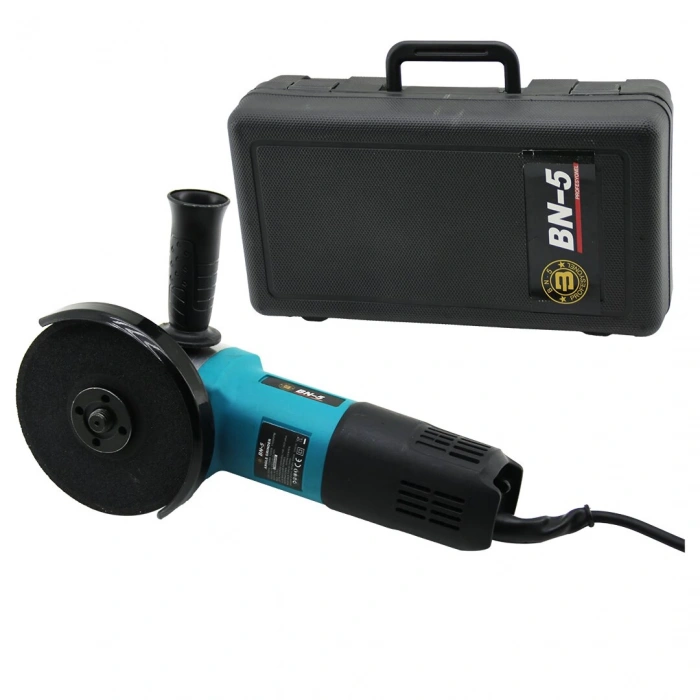 ANGEL GRINDER SPRAL TAŞLAMA - POLİSAJ ZIMPARA 1200W 125MM - 11000RPM BN-118 (5047)