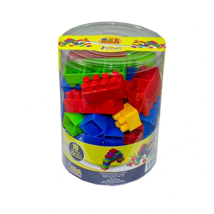 Mey İthalat® ANT072 Ant Blocks Ast 72 Parça - Asya Oyuncak