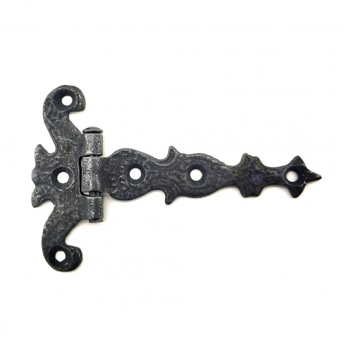 Antika Tarz Dekoratif Pirinç Kuyruklu Kelebek Menteşe - 63x100 Mm, Oksit