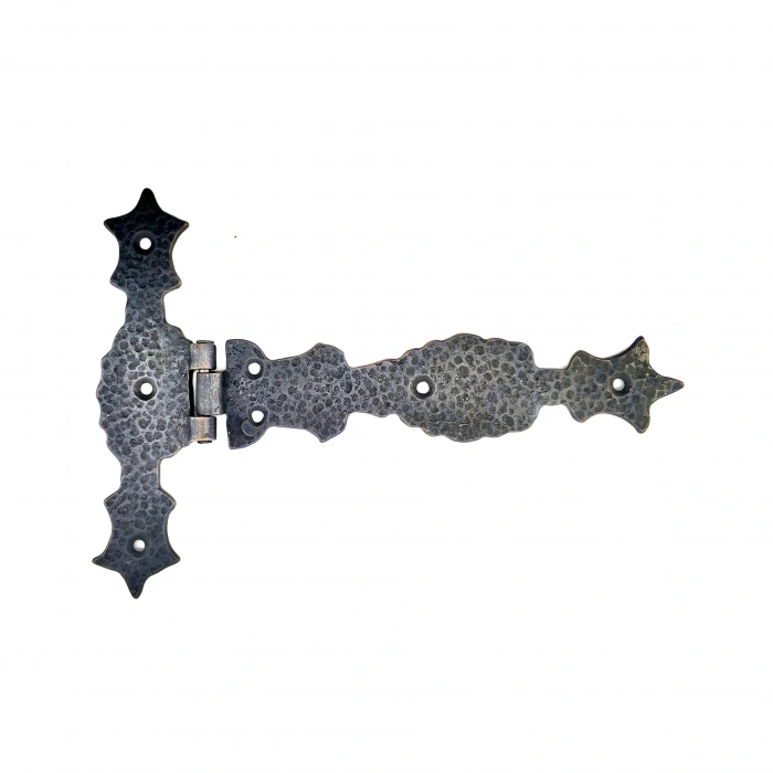 Antika Tarz Dekoratif Pirinç Kuyruklu Zambak Menteşe - 175x248 Mm, Oksit