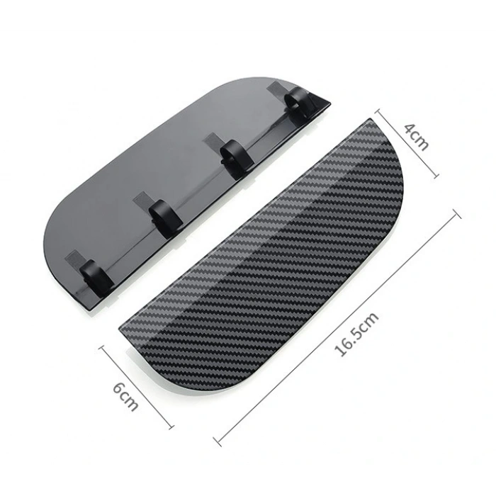 Araba Ayna Yağmur Koruyucu Siper Karbon Desenli (5047)