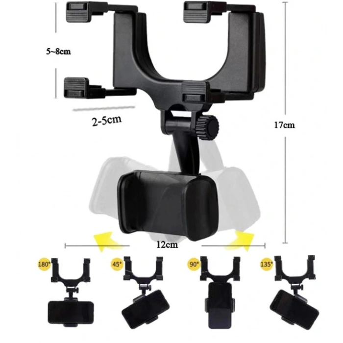 Araba Dikiz Aynasına Takılan Telefon Tutucu (5047)