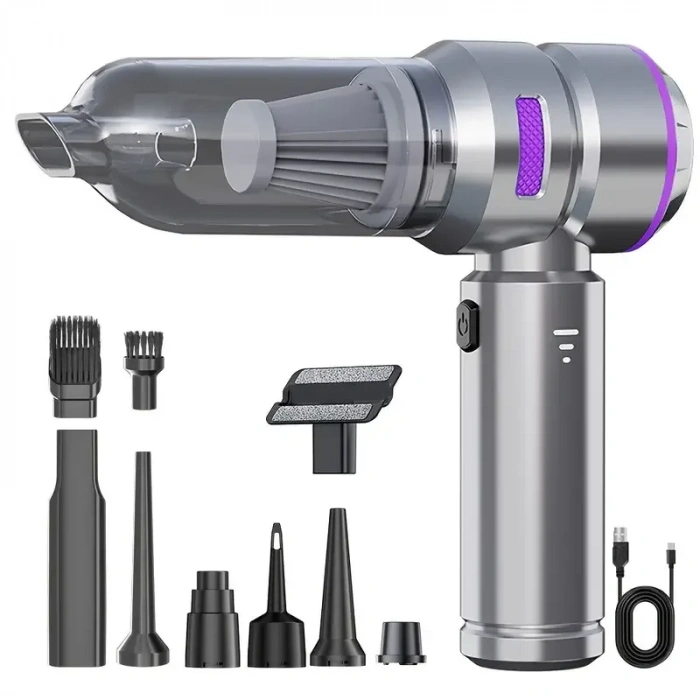 Araç Süpürgesi Kablosuz El Süpürgesi – 16000 Pa Fırçasız Motor (5047)