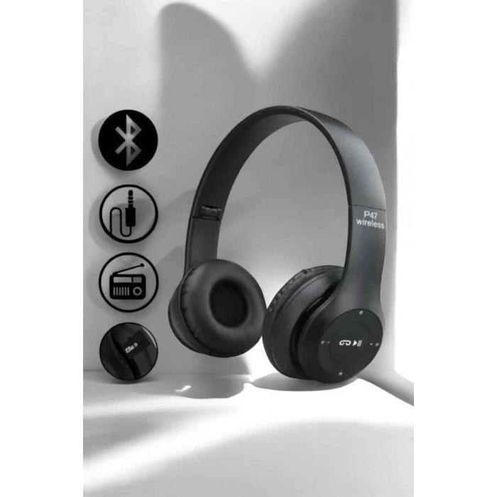 Mey İthalat® Ayarlanabilir Kafa Bandı ile Yüksek Performanslı Bluetooth Kulaklık