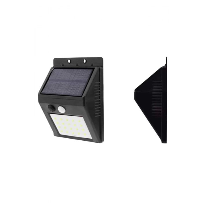 Mey İthalat® Bahçe Aydınlatması Güneş Enerjili Led Işık Lamba Sensörlü Dekoratif