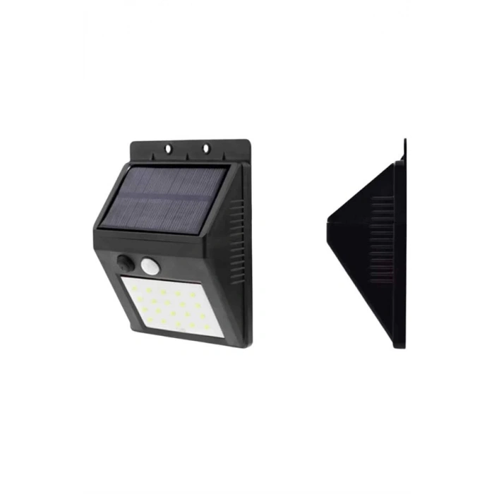 Mey İthalat® Bahçe Aydınlatması Güneş Enerjili Led Işık Lamba Sensörlü Dekoratif