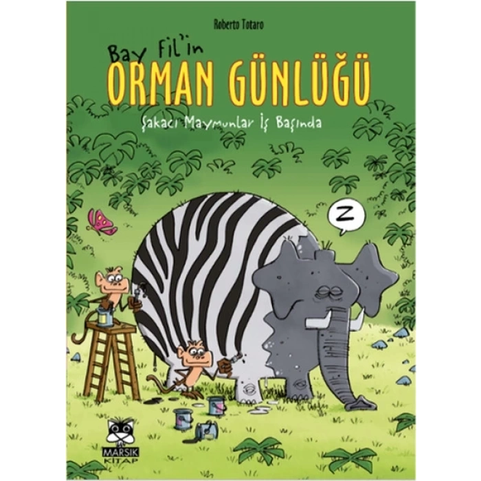 Bay Filin Orman Günlüğü -  Şakacı Maymunlar İş Başında