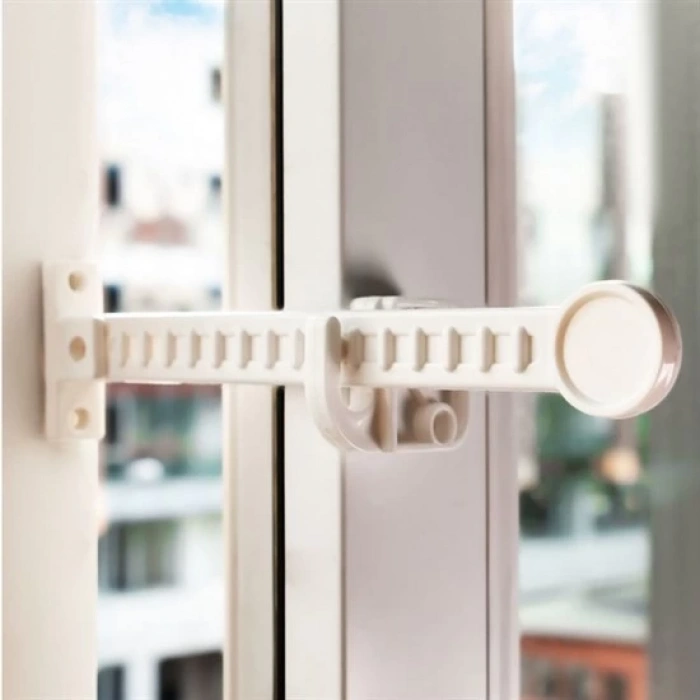 Bebek Çocuk Evcil Hayvan Güvenlik Ayarlanabilir Koruyucu Pencere Havalandırma Kilidi (5047)