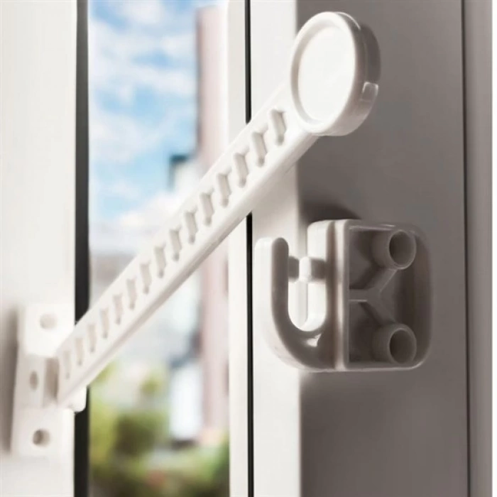 Bebek Çocuk Evcil Hayvan Güvenlik Ayarlanabilir Koruyucu Pencere Havalandırma Kilidi (5047)