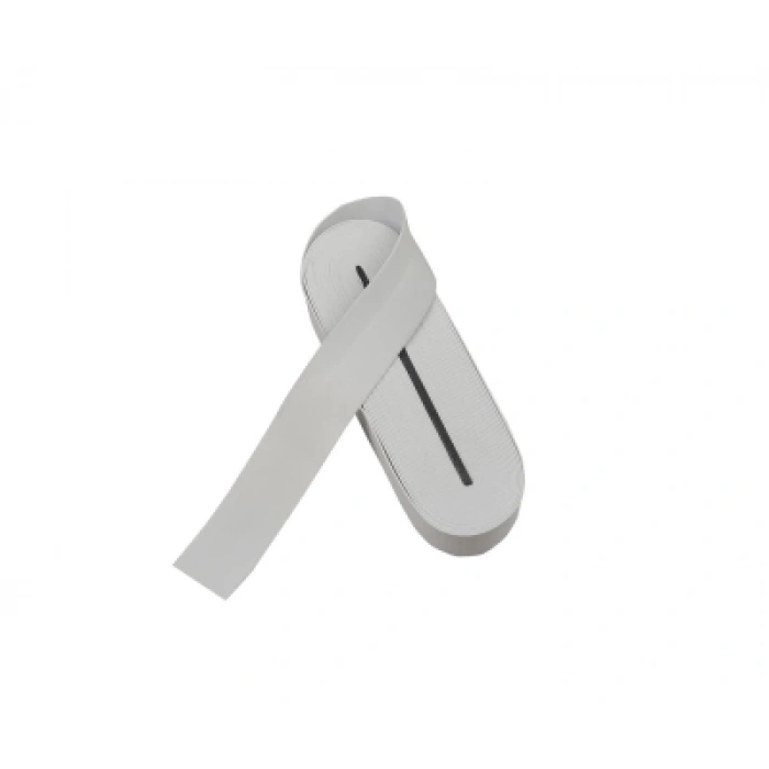 BEYAZ - 4CM PAÇA LASTİK YASSI GENİŞ 10MT (5047)