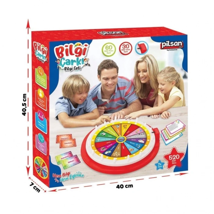Mey İthalat® 03 701 Bilgi Çarkı Bilgi Seti - Oyuncak