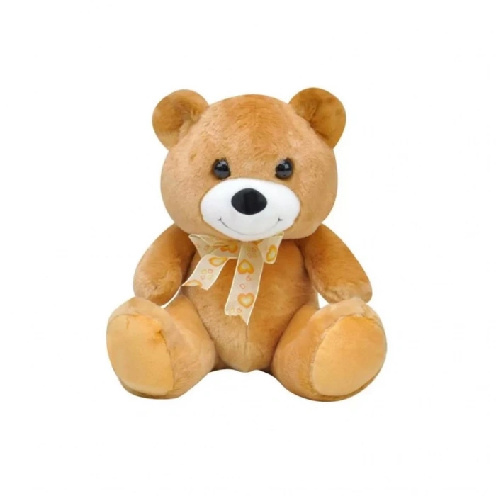 1022K Göbekli Ayı 28 cm Kahverengi -Selay Oyuncak