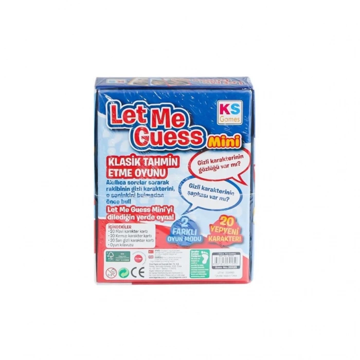 Mey İthalat®  25125 Let Me Guess Mini -KS Games
