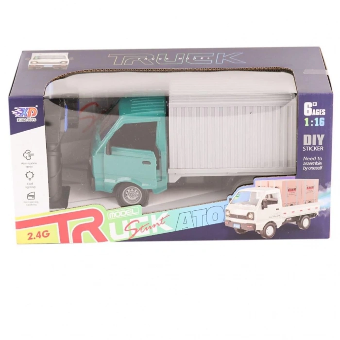 Mey İthalat® 3688-G148A Şarjlı Kumandalı Duman Atan Kamyon