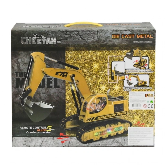 Mey İthalat® 8070E Kumandalı Şarjlı Işıklı Kepçe  -Can Oyuncak