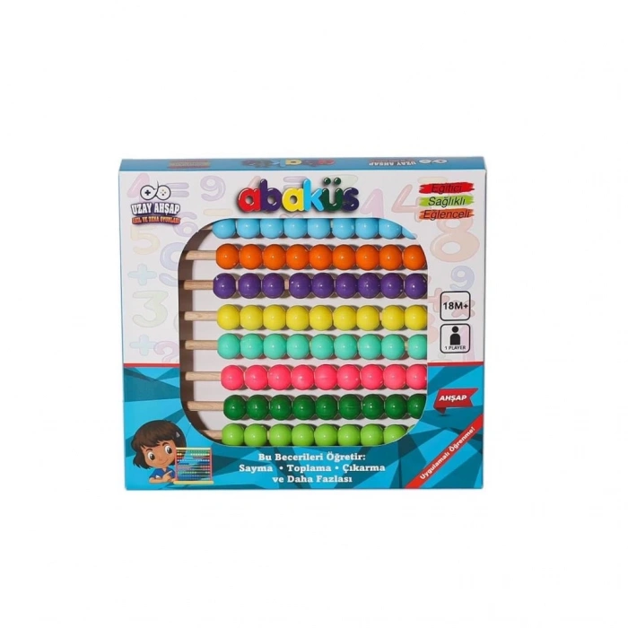 Mey İthalat® 8455 Ahşap Abaküs