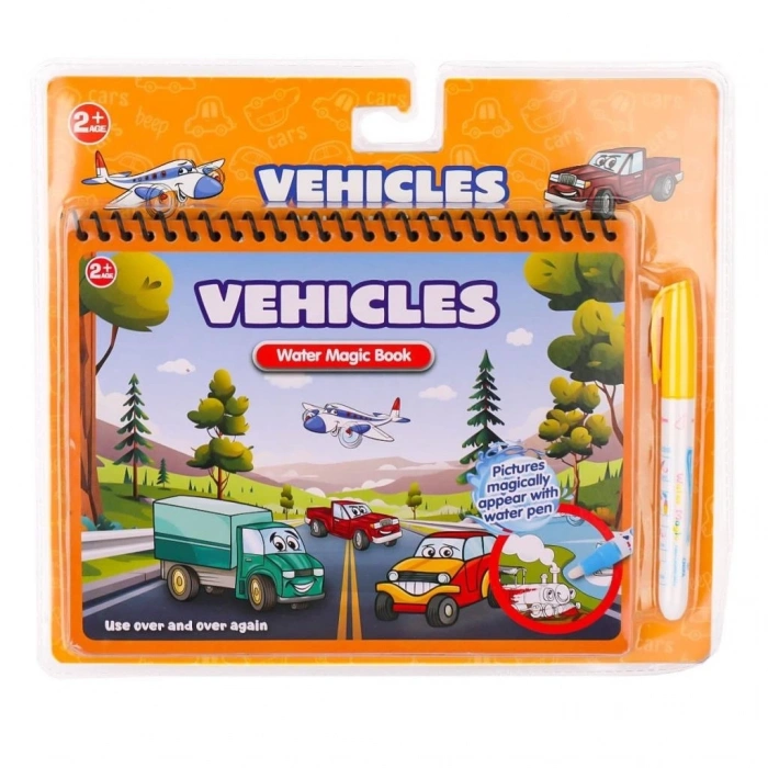 Mey İthalat® BK013 Sihirli Boyama Kitabım -Gepettoys