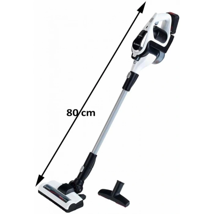 Mey İthalat® Oyuncak Sesli Işıklı Beyaz Elektrik Süpürgesi