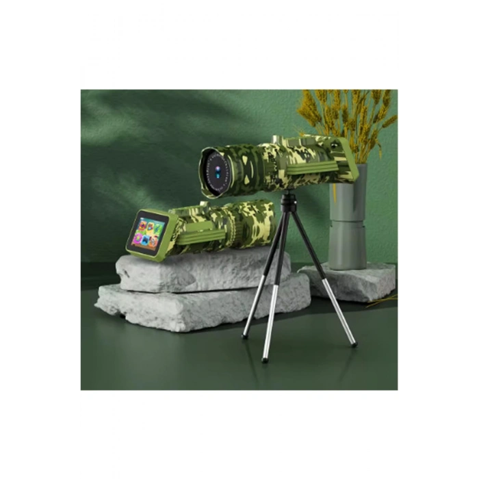 Digital Dürbün 8,0 Megapixel, 2.0 Lcd Hd Uzun Menzilli Taşınabilir 1080px720p Tripodlu Dürbün